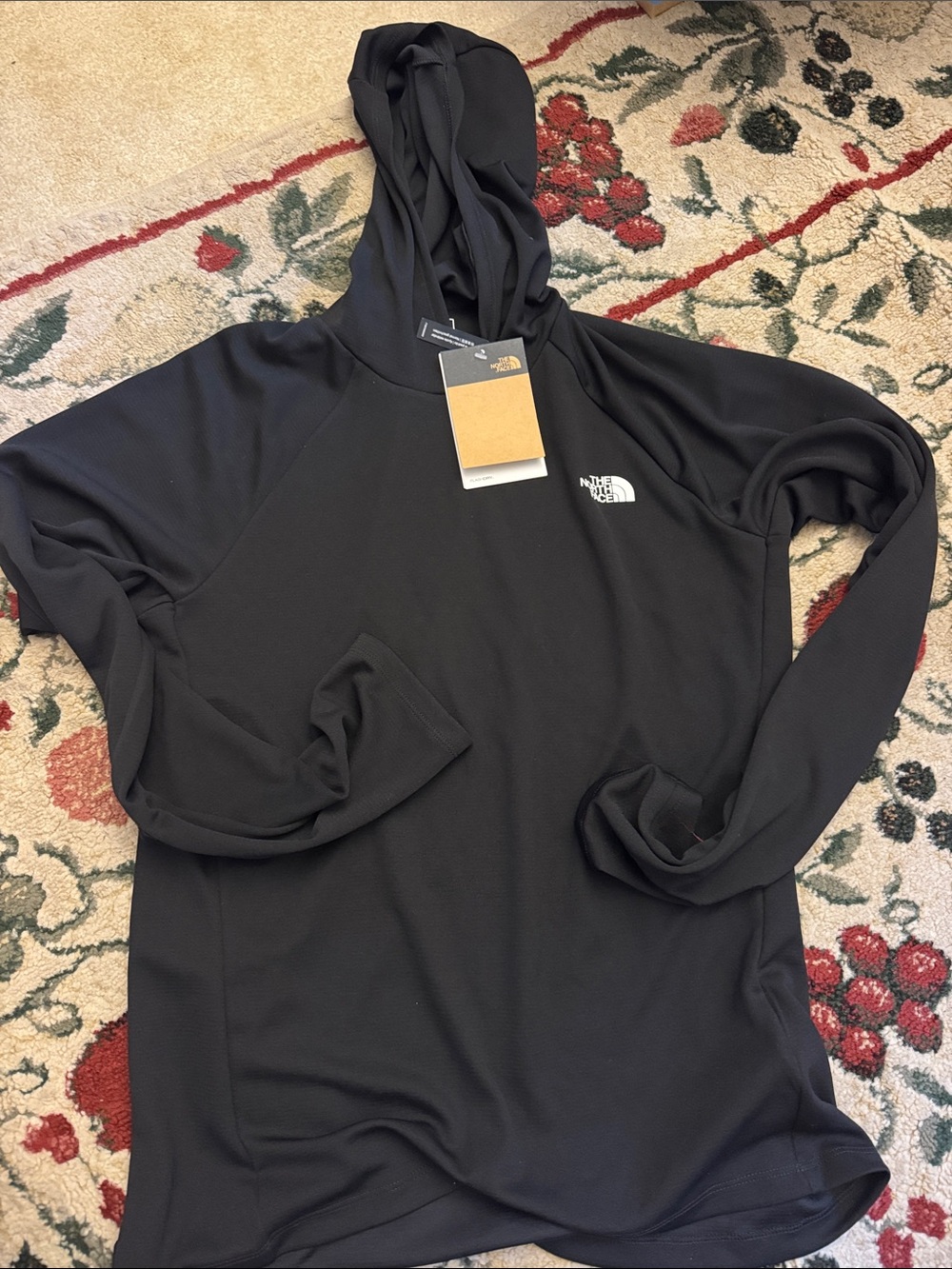 The North Face Black Hooded Performance Shirt